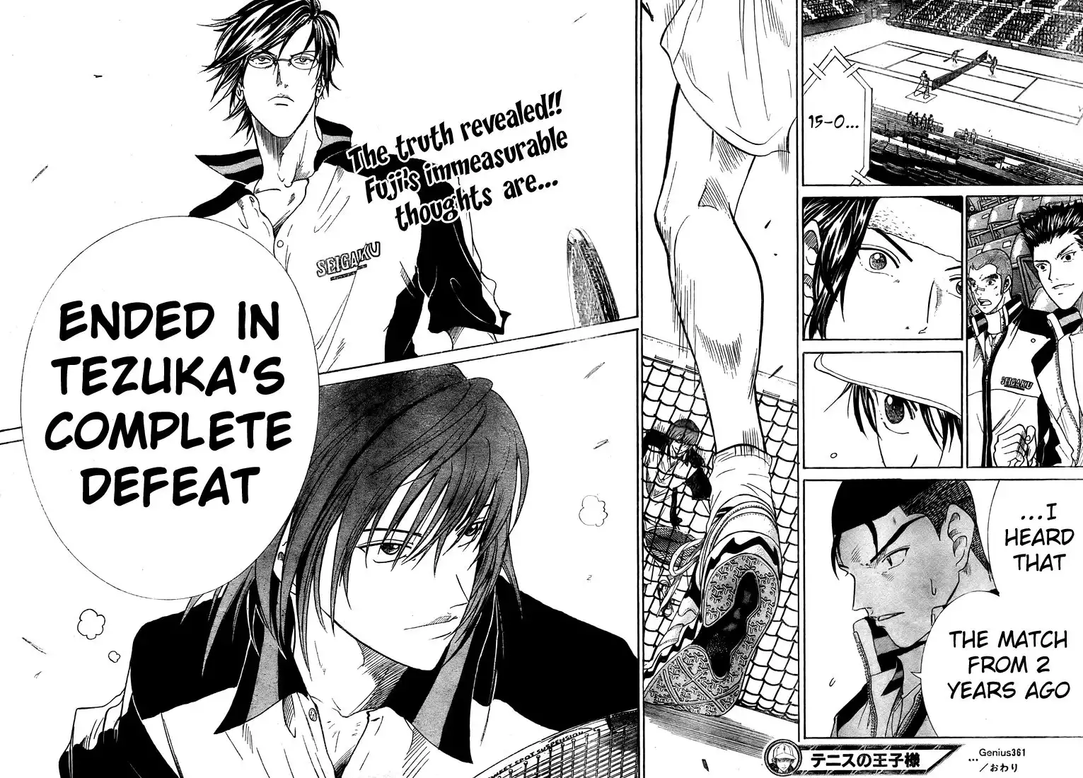 Prince of Tennis Chapter 361 16